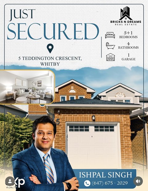 Just Secured — Teddington Crescent, Whitby